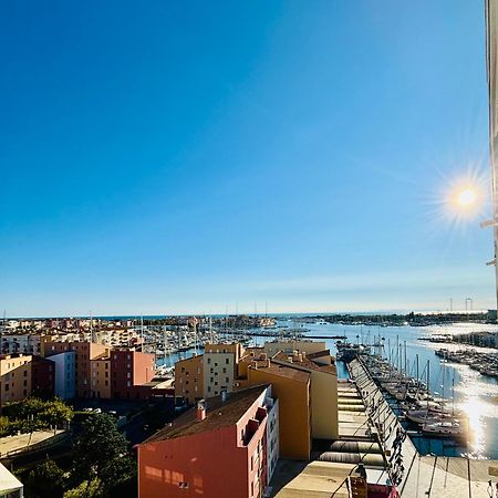 Centre Port,Vue Panoramique,Clim,Balcon,Wifi Apartment Агде Екстериор снимка