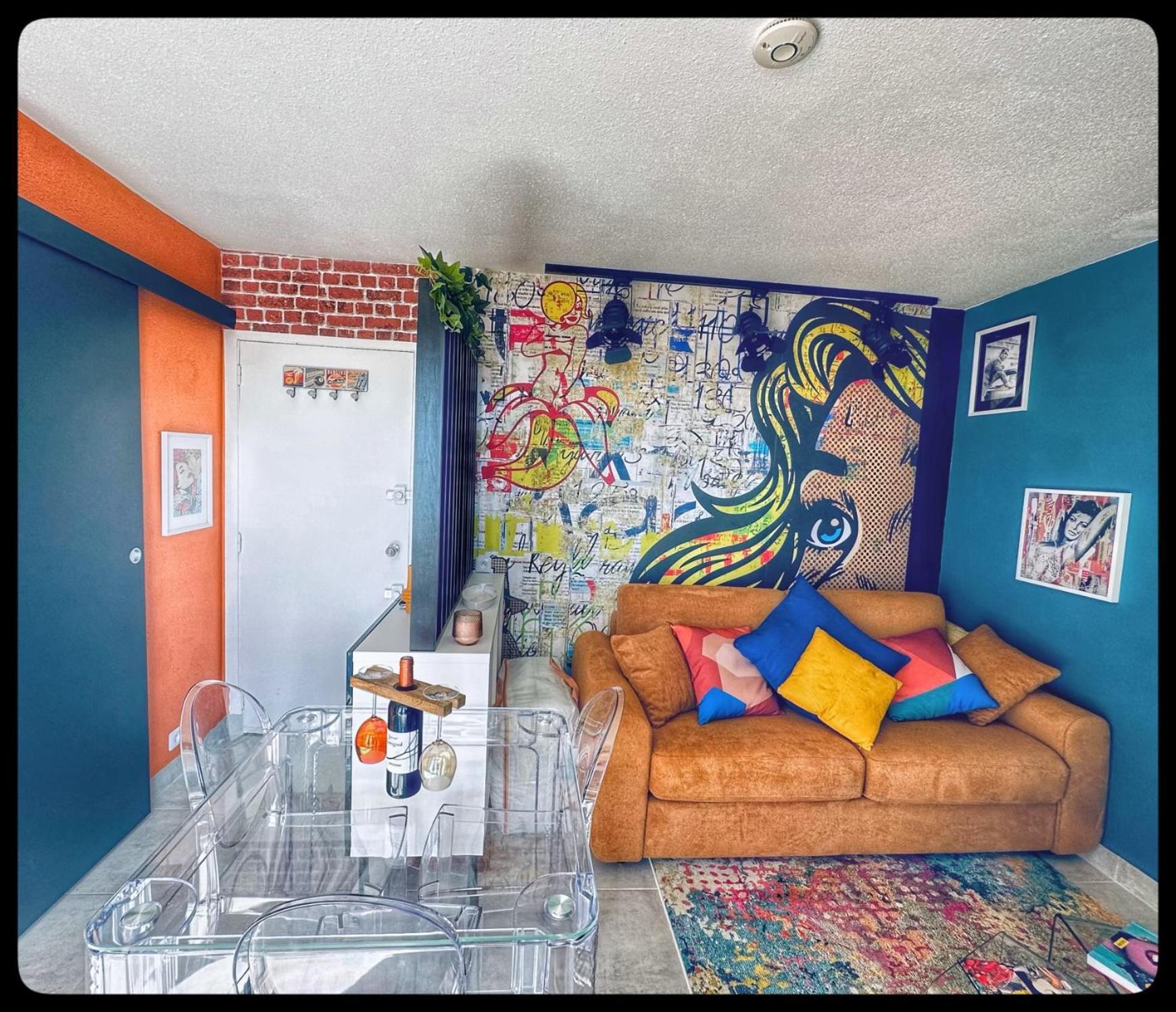 Centre Port,Vue Panoramique,Clim,Balcon,Wifi Apartment Агде Екстериор снимка