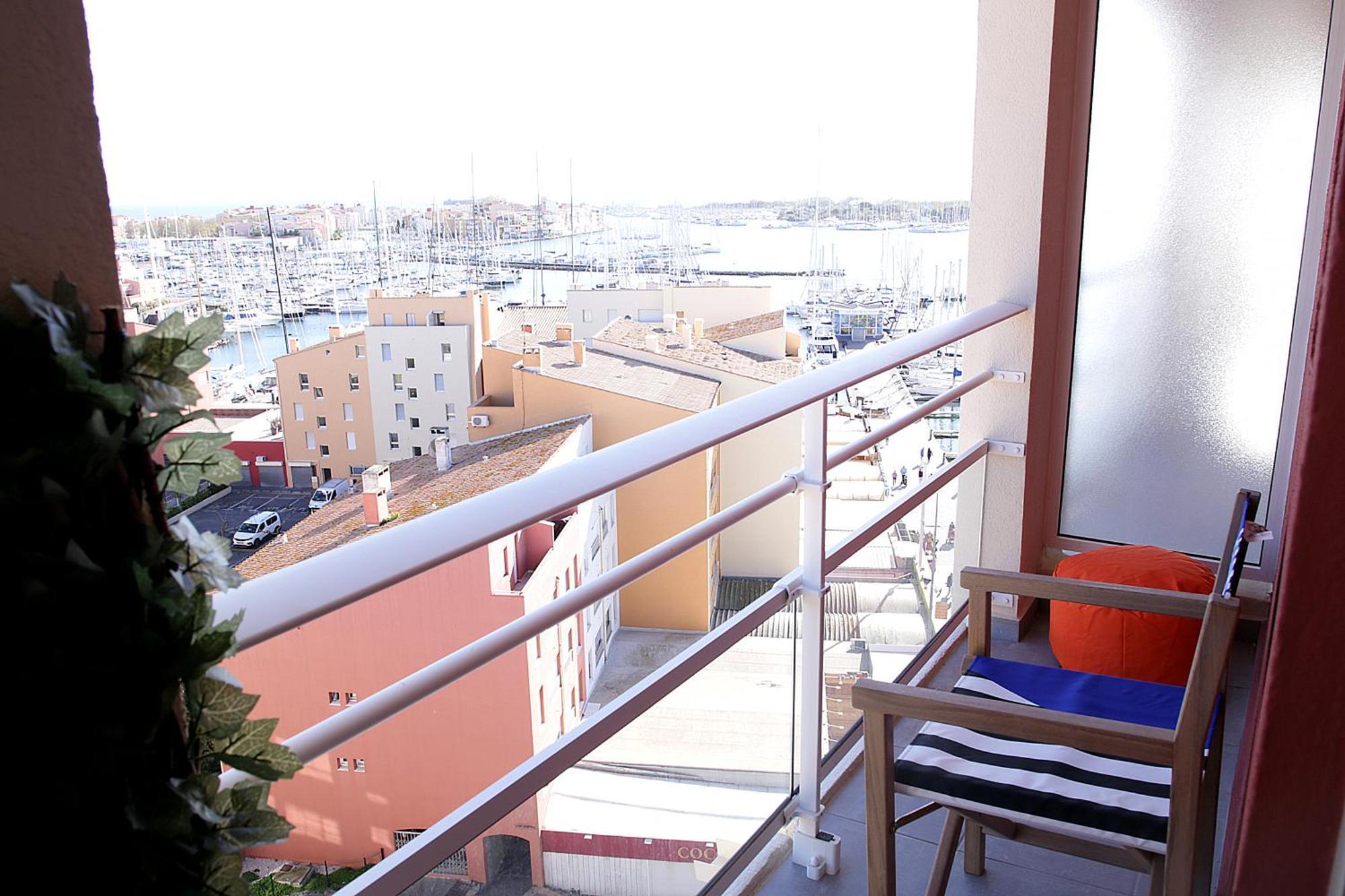 Centre Port,Vue Panoramique,Clim,Balcon,Wifi Apartment Агде Екстериор снимка