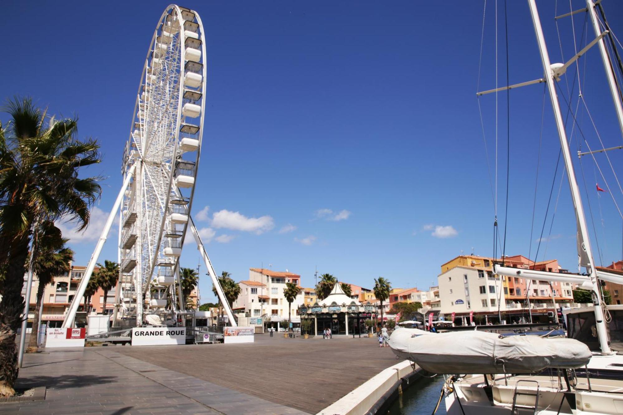 Centre Port,Vue Panoramique,Clim,Balcon,Wifi Apartment Агде Екстериор снимка